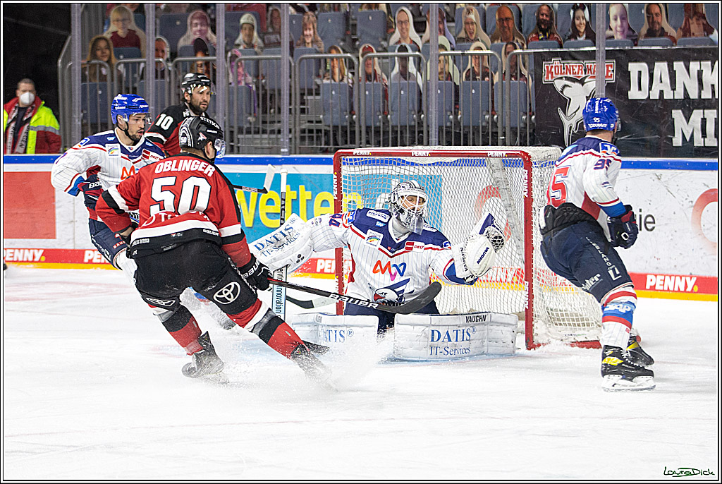 PENNY DEL; Koelner Haie- Adler Mannheim; Koeln, 02.01.2022